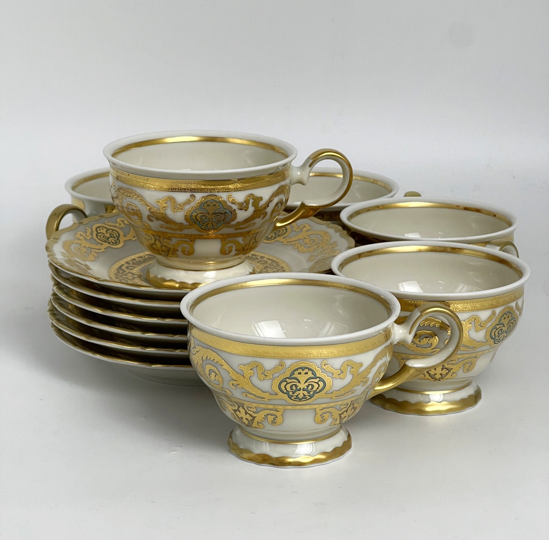 Чайная пара Thun 1794 , 180 мл, фарфор, 6 шт.