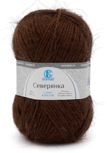 Моток КАМТЕКС Северянка 049 - Медный 150 м 100 г
