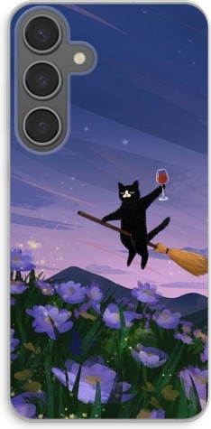 Чехол для Samsung Galaxy S24+ прозрачный