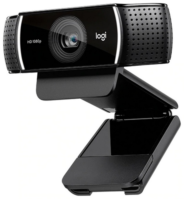 Веб-камера Logitech C922 черный