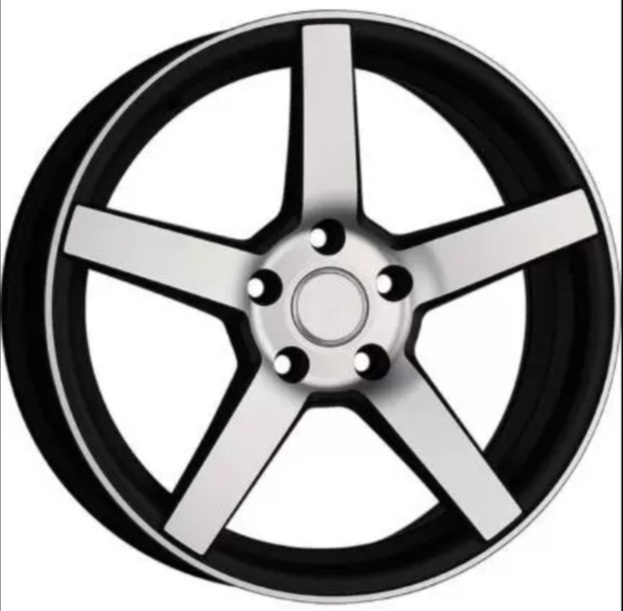 Vossen 287 7x16/5x112 D66.6 ET35 черный