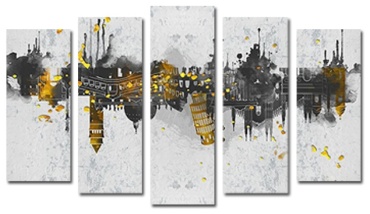 Торрина Город 84x135 см