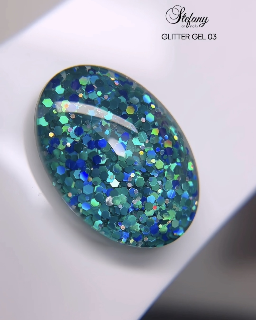 Stefany for nails гель для дизайна Glitter gel 03 10 мл