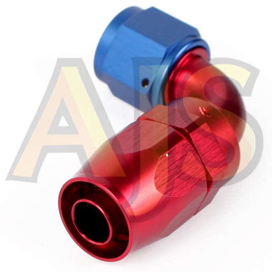 AJS фитинг E0209-9010 классика AN10 90 градусов