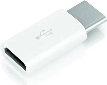 Переходник A-case USB TypeC (M), micro-USB 2.0 (F) белый