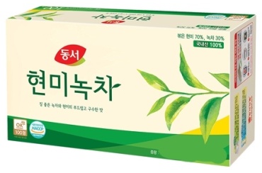 Чай DongSuh Brown Rice&Green Tea травяной, зеленый листовой 25 пакетиков