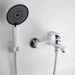 Смеситель для ванны Atlas Venus VN0003303, цинк, цвет белый