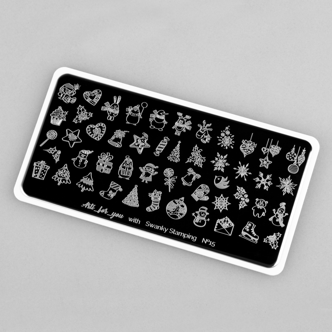 Swanky Stamping Пластина для стемпинга Arti for you 015