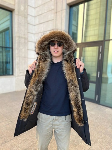 Парка AYAZBRAND черный