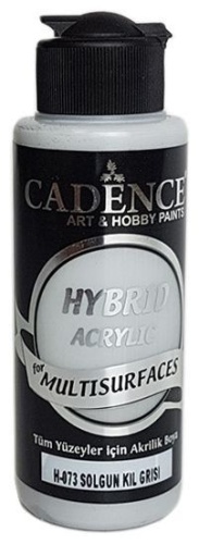 Акриловые CADENCE H-073 бледно-серая глина 1 шт 120 мл