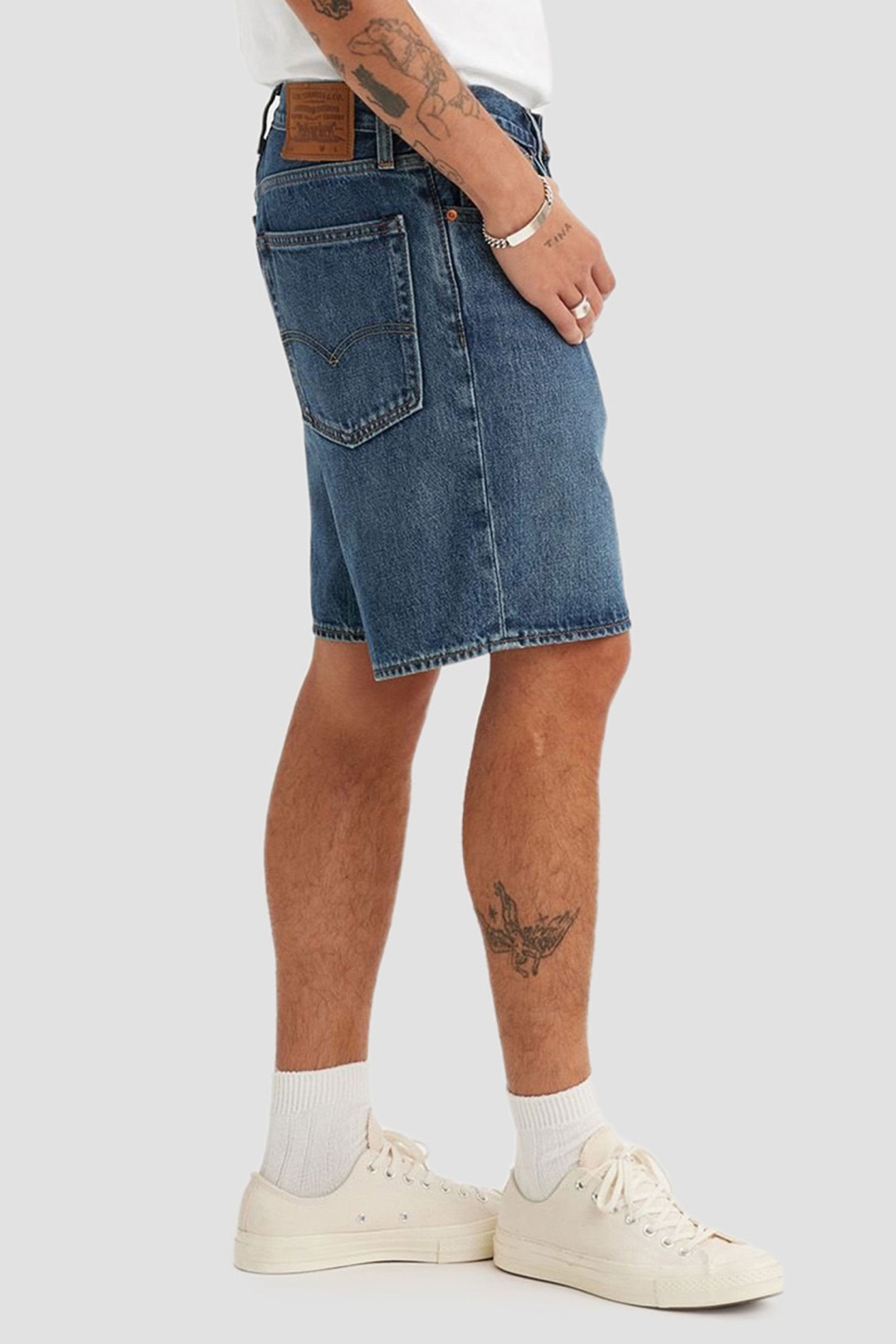 Джинсовые шорты Levis синий