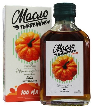 Купить Алтайские травы Тыквенное масло 100 мл в Алматы – Магазин на ...