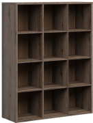 Стеллаж напольный BRW Брест НЕПО, 00042893, 114x38.5x146.5 см, коричневый