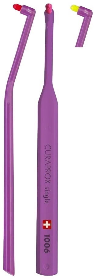 CURAPROX 1006 Single монопучковая зубная щетка мягкая 1 шт