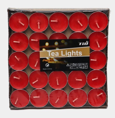 Декоративная свеча Tea Light 46182-18 1 см, 50 шт