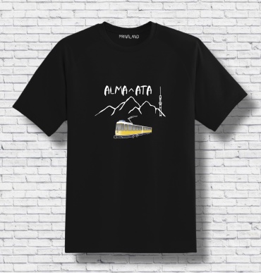 Футболка PRINTLAND Рисунок  черный