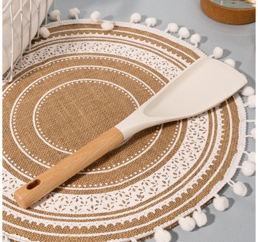 Лопатка O'Kitchen дерево, силикон, нейлон, 1 шт