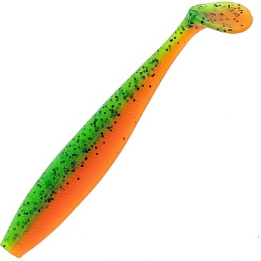 Мягкая приманка Helios Trofey Pepper Green &amp; Orange LT HS-25-032-N 15g 140мм 4 шт 140 мм