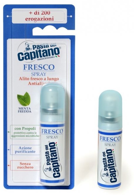 Pasta del Capitano Menta Fredda освежитель полости рта мятный 15 мл