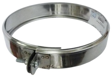 УМК хомут , нержавеющая сталь D120/120, L46 мм, толщина стенки 1 мм
