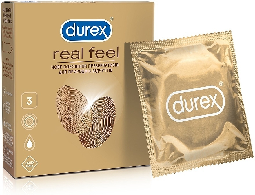 Купить Презервативы Durex 1001493829 3 шт в Алматы – Магазин на Kaspi.kz