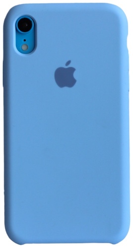 Чехол для Apple iPhone Xr голубой
