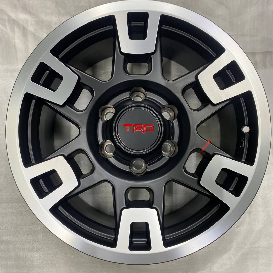 DIVAD 7608 8x17/6x139.7 D106.2 ET0 4 диска черный, серебристый