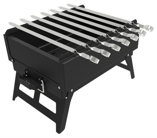 Мангал складной Grillver 31.5x46x29 см, сталь