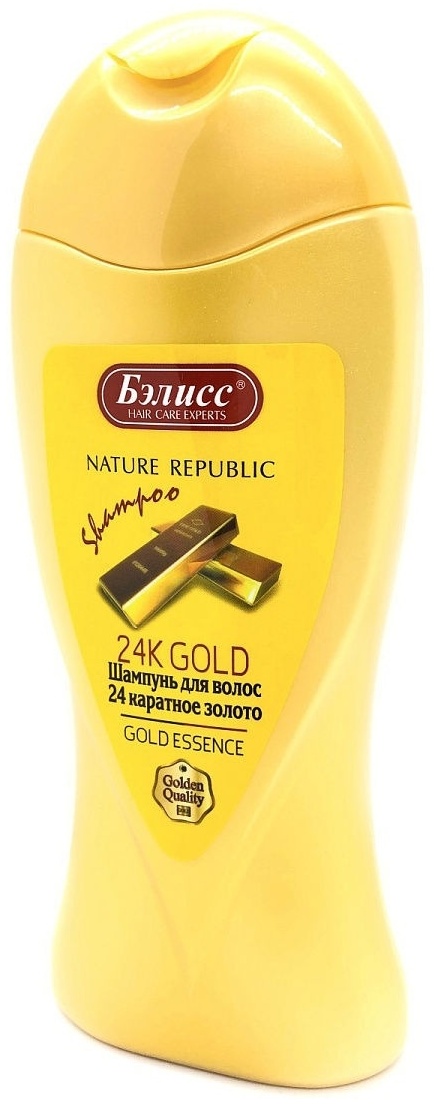 Бэлисс Nature republic 24K Gold шампунь 450 мл