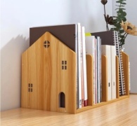 Полка Настольная-Дом 0610, 40.5х19.5x23 см, коричневый