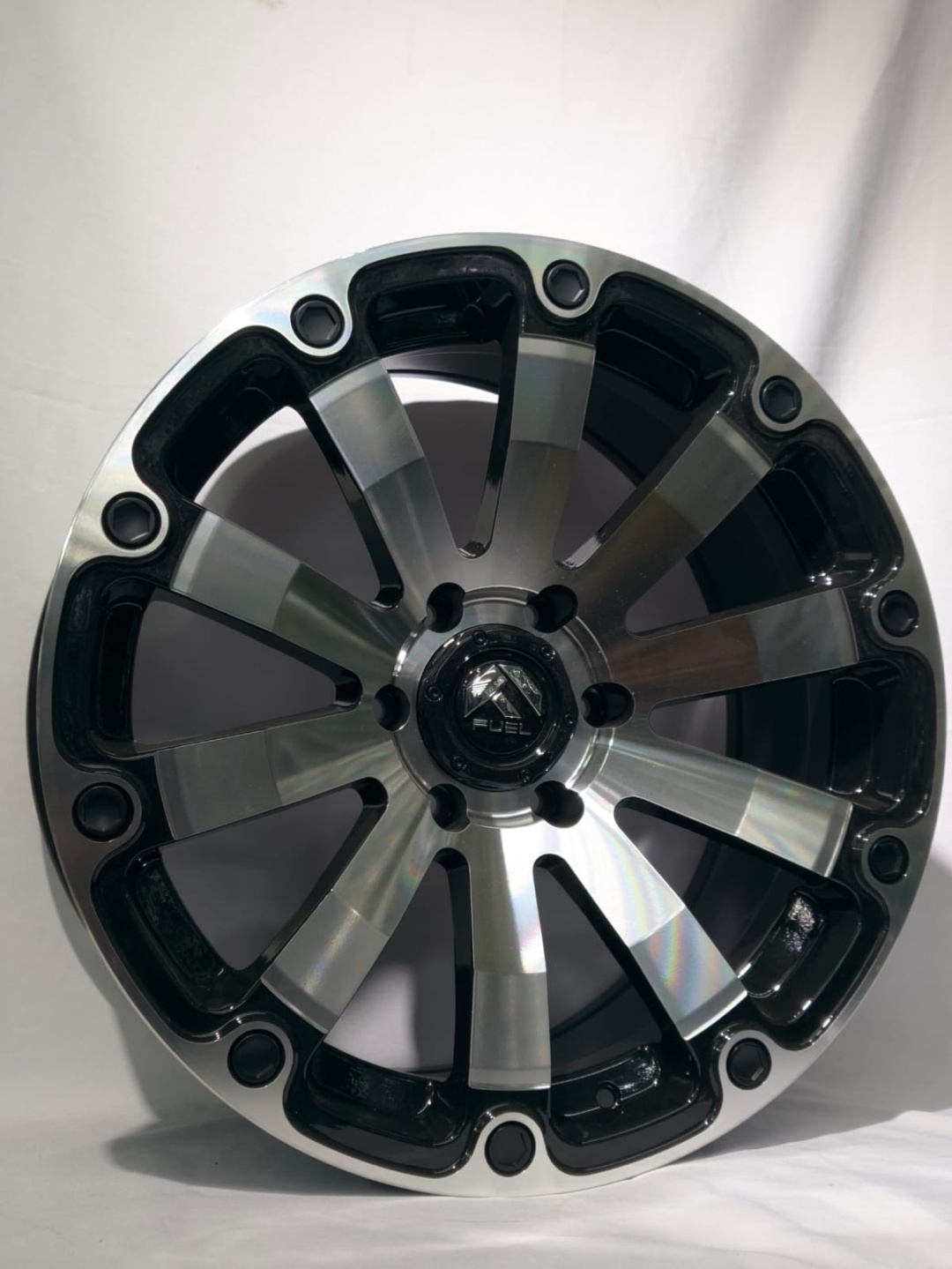 RS 1258 9x20/6x139.7 D110.1 ET10 черный, серебристый