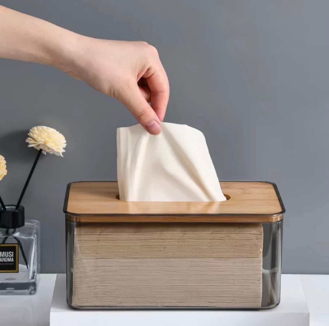 AB store home салфетница Tissue box 101AB, дерево, пластик