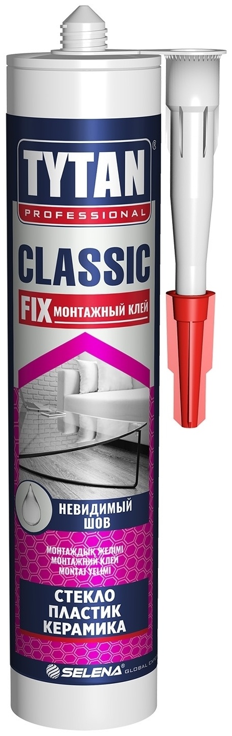 Клей TYTAN монтажный Classic Fix 310 мл