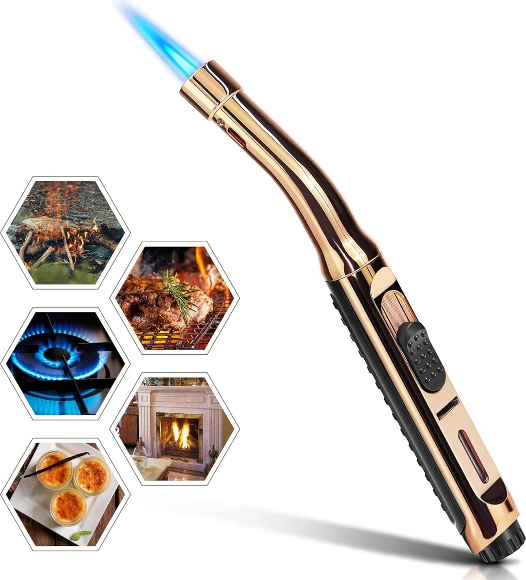 Colibri газовая зажигалка CO0909202402, металлический сплав, поликарбонат