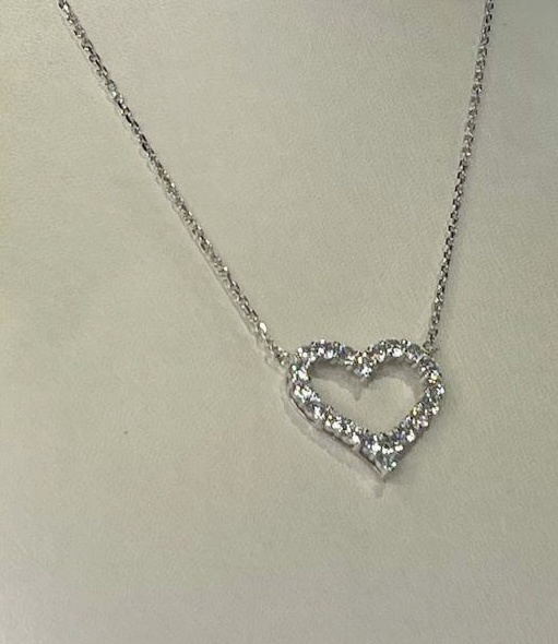 Подвеска GG Silver GG01 вес 6 г серебро, фианит