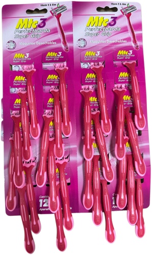 MTC Super Grip 3 бритвенный станок 24 шт