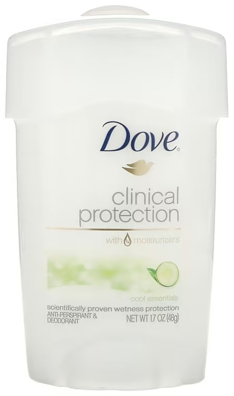Dove Clinical Protection Cool Essentials дезодорант-антиперспирант для женщин 48 г