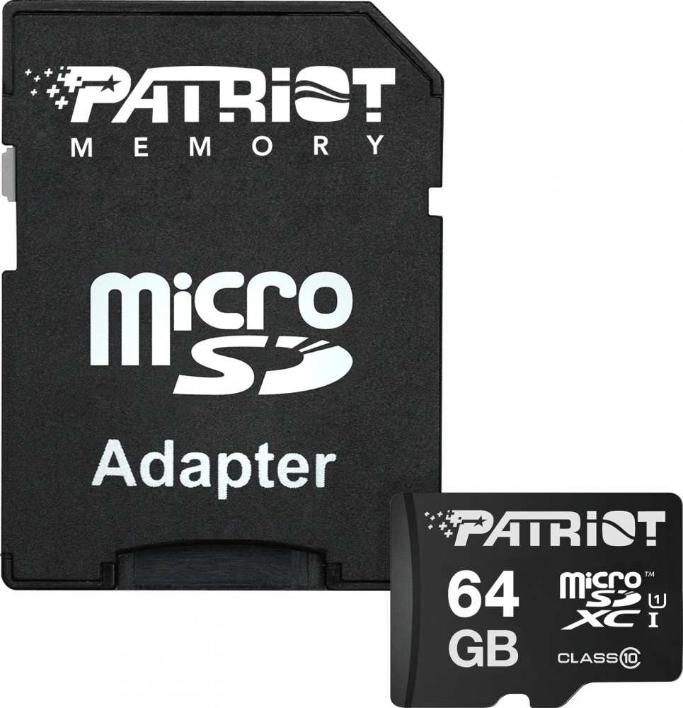 Карта памяти Patriot LX Series PSF64GMCSDXC10 64GB
