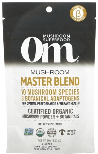 Om Mushrooms БАД Master Blend 34 порций