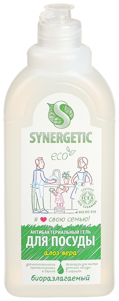 Купить Synergetic гель Алоэ вера 0.5 л в Алматы – Магазин на Kaspi.kz