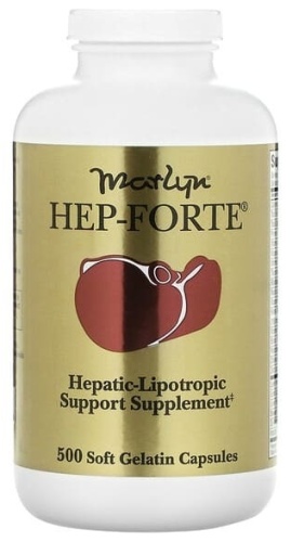 Marlyn Средство для здоровья печени Hep-Forte капсулы 500 шт