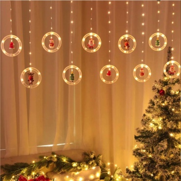 Штора LED ICICLE LIGHT цвет свечения теплый белый 3 м