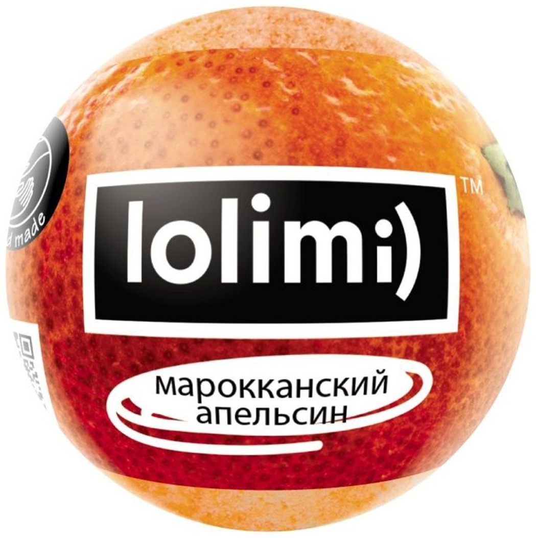 Lolimi) Марокканский апельсин бомбочка 135 г