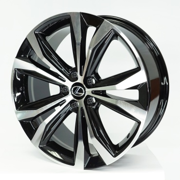 Lexus BY1437BP 8x20/5x114.3 D60.1 ET30 4 диска черный, серебристый