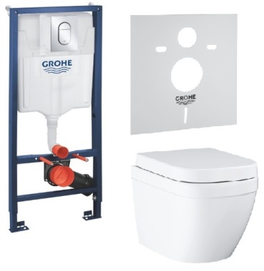 Grohe унитаз с инсталляцией 36501000, санфарфор