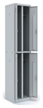 Шкаф для одежды Пакс-Металл ШРМ - 24, 50x60x186 см