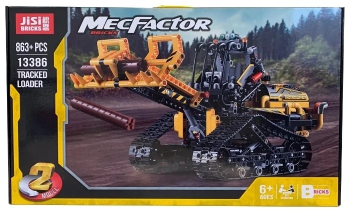 Купить Конструктор Jisi bricks MecFactor Гусеничный погрузчик 13386 в ...