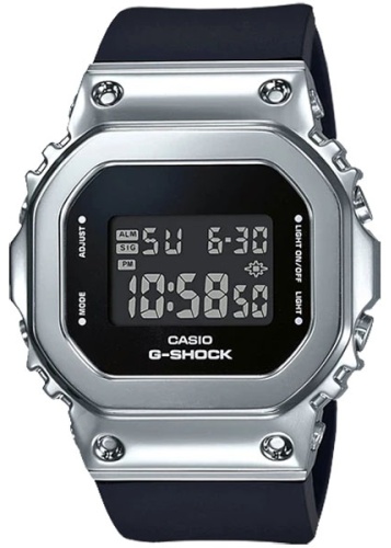 Кварцевые CASIO GM-S5600-1DR сталь