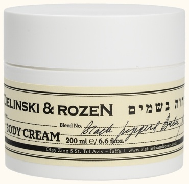 Zielinski & Rozen Black Pepper &amp; Amber крем для тела 200 мл