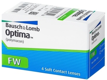 Контактные линзы Baush&Lomb Optima FW -5.75 кривизна 8.4 на три месяца 4 шт